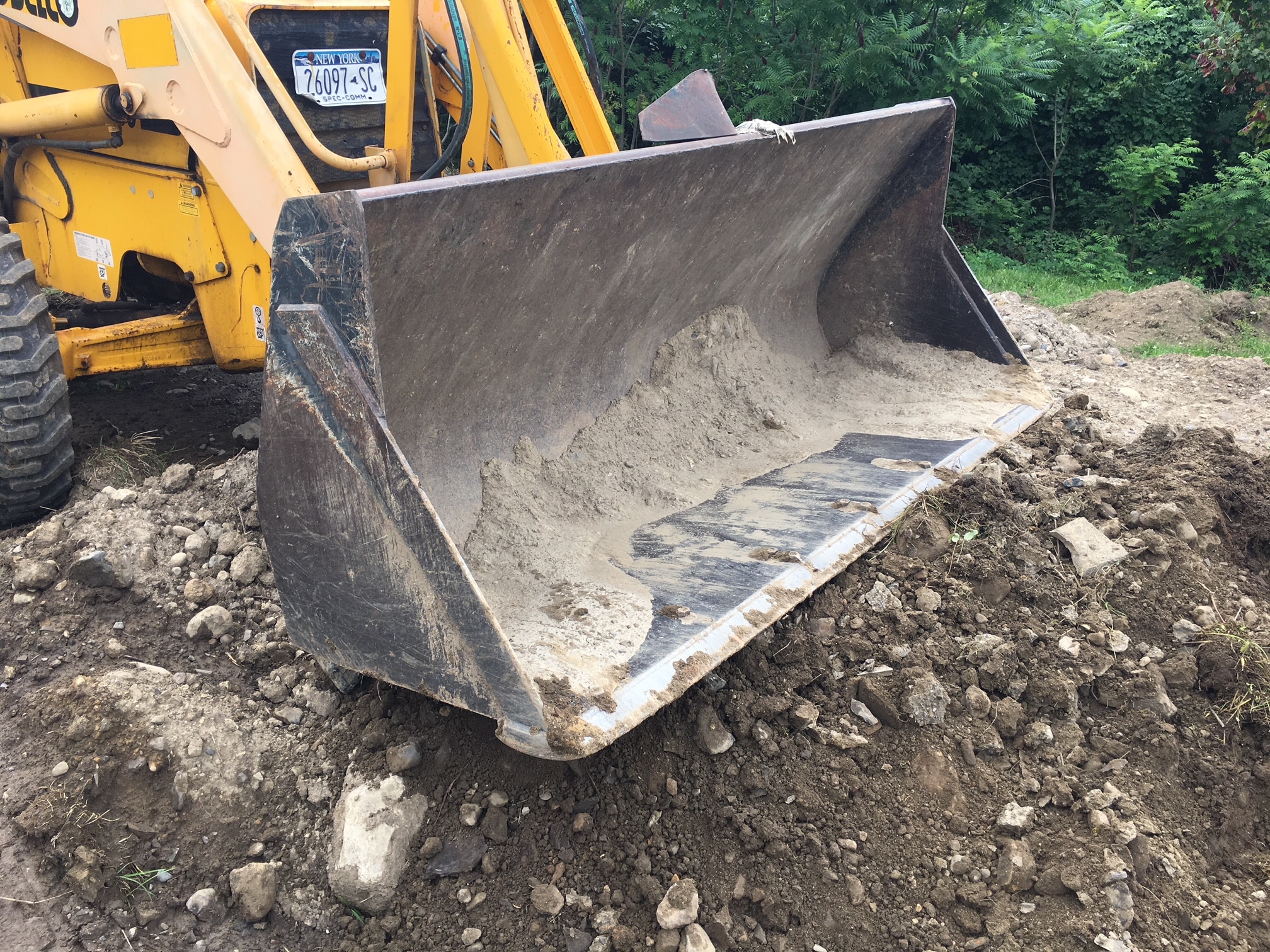 Backhoe Kobelco 760 4WD Extendahoe 19'900 United Exchange USA