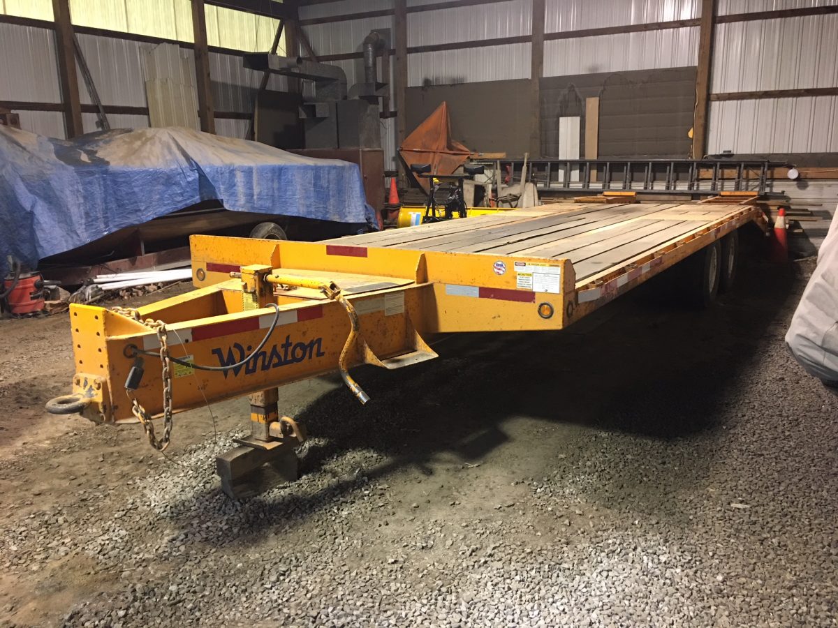 20 ton equipment trailer for sale - United Exchange USA