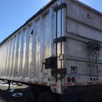 Commercial trash trailer J&J for sale.