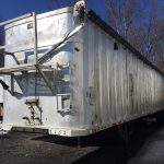 Wood chip semi trailer for sale.