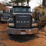 Low miles used Mack semi tractor for sale.